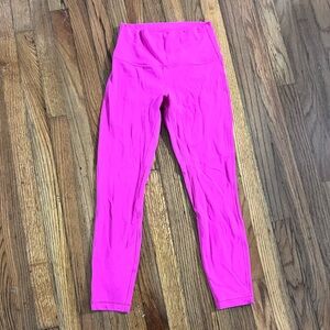 Sonic Pink Lululemon Leggings